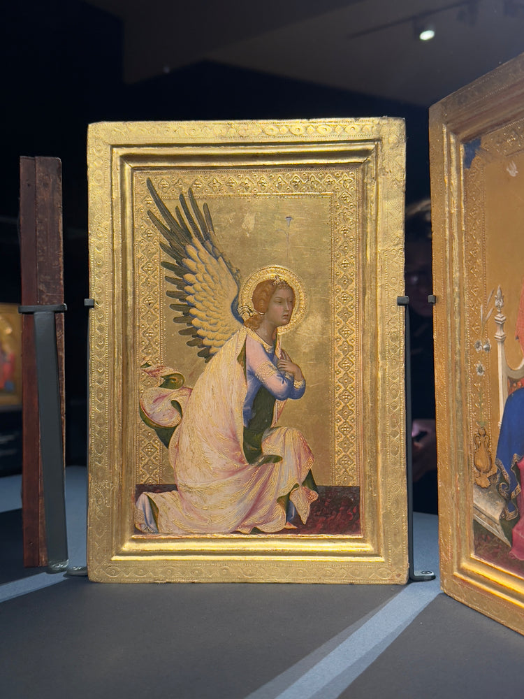 Gilded panel, Sienese school